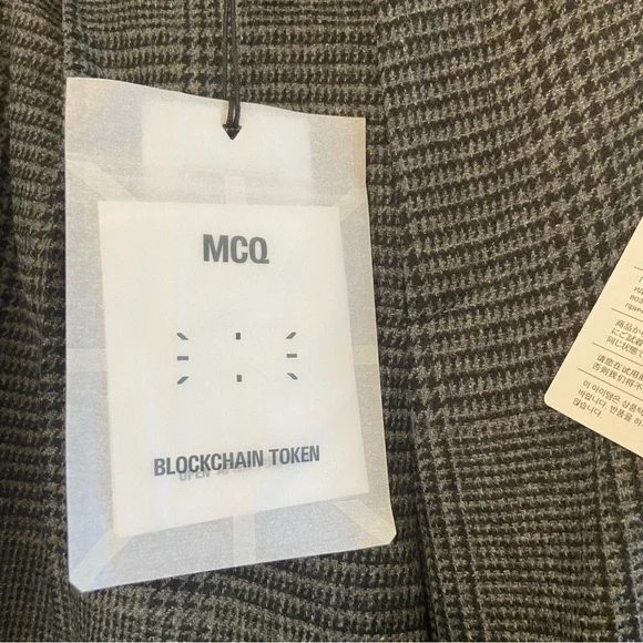 MCQ Alexander McQueen Prince of Wales Tapered Heritage pants